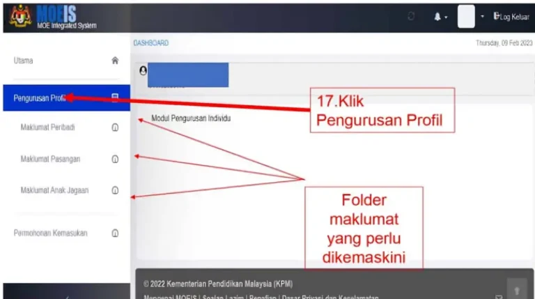 idme kpm pendaftaran tahun 1